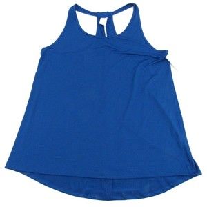 Champion Women's Size 2XL Blue Sleeveless Athletic Racerback Tank